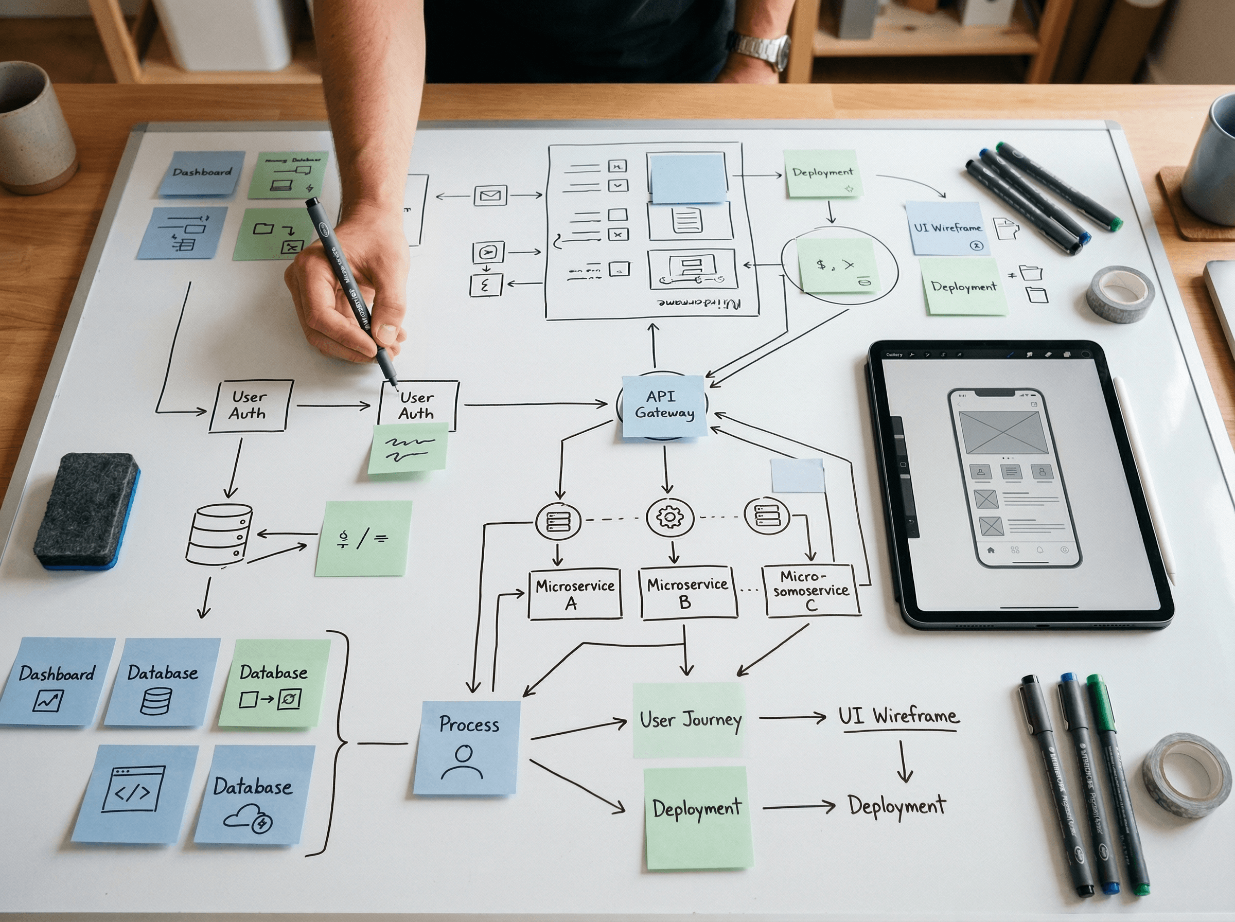 Map phase — We turn your operation into a blueprint.